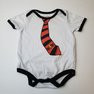 AC/DC Live Nation Boys Onesie Size 6 Months White